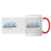 Mach ma’ halblang! - Tasse zweifarbig - Weiß/Rot