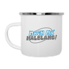 Mach ma’ halblang! - Emaille Tasse