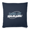 Mach ma’ halblang! - Sofakissen mit Füllung (45 x 45 cm) - Navy