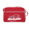 Mach ma’ halblang! - Retro Tasche - Rot/Weiß