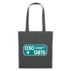 030 statt 0815 - Stoffbeutel - Graphite