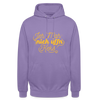 Jeh mah nich uffn Keks gelb - Unisex Hoodie - Lavendel