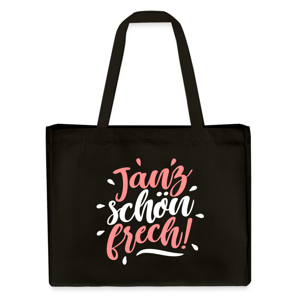 Janz schön frech! - Shopping Bag - Schwarz