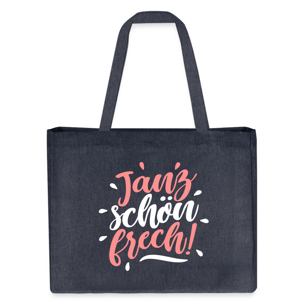Janz schön frech! - Shopping Bag - midnight Blue