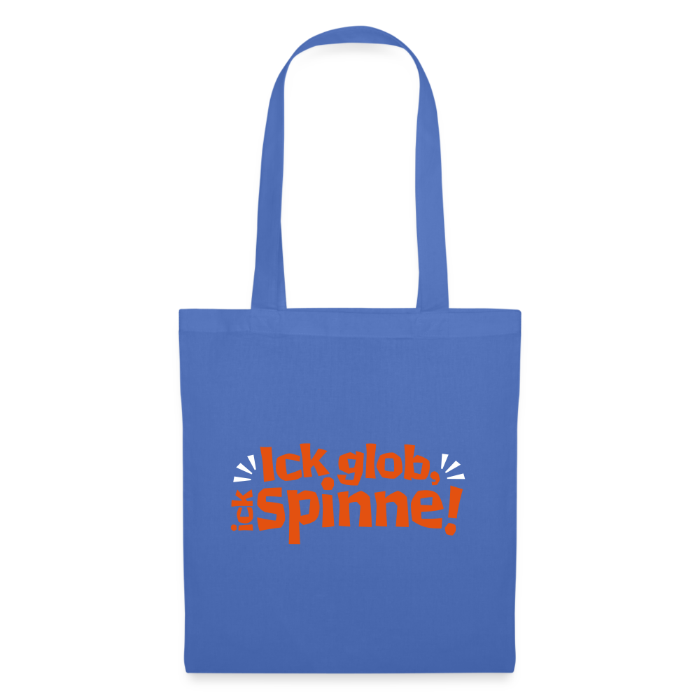 Ick glob, ick spinne! - Stoffbeutel - Hellblau