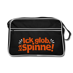 Ick glob, ick spinne! - Retro Tasche
