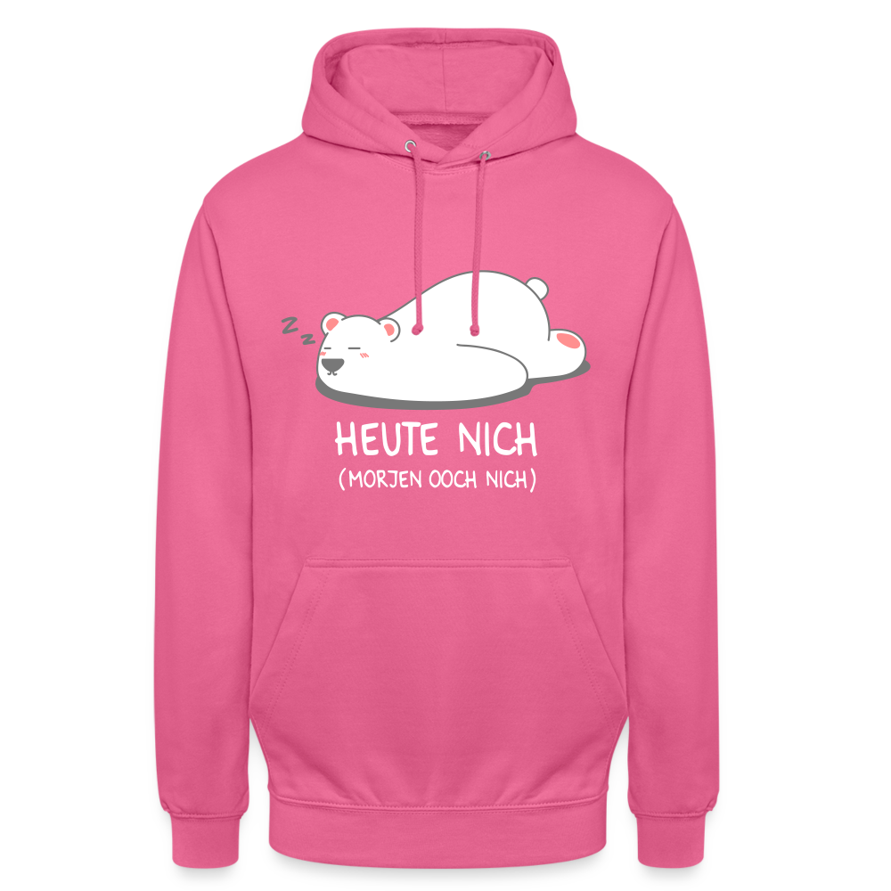 Heute nich! - Unisex Hoodie - Pink