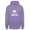 Dit is mir Schnurz Piepe - Unisex Hoodie - Lavendel