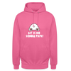 Dit is mir Schnurz Piepe - Unisex Hoodie - Pink