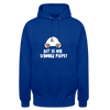 Dit is mir Schnurz Piepe - Unisex Hoodie - Royalblau