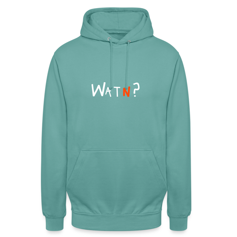 WATN? - Unisex Hoodie - Pastelltürkis
