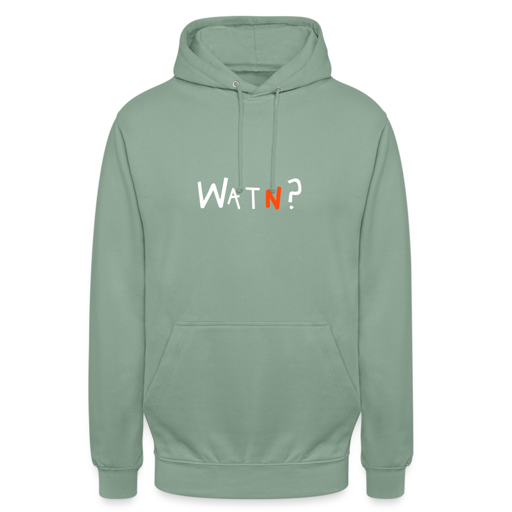 WATN? - Unisex Hoodie - Graugrün