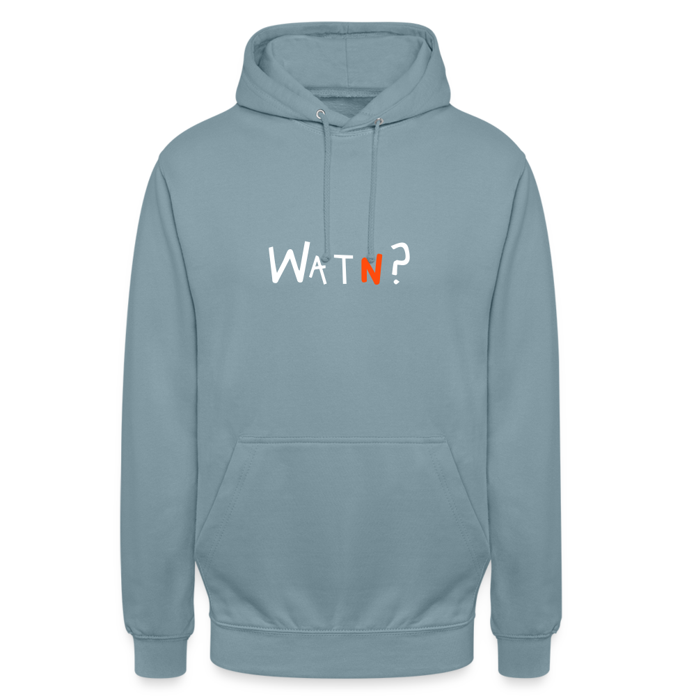 WATN? - Unisex Hoodie - Nebelblau
