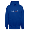 WATN? - Unisex Hoodie - Royalblau