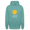 Ick fühl mir prima - Unisex Hoodie - Pastelltürkis