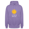 Ick fühl mir prima - Unisex Hoodie - Lavendel