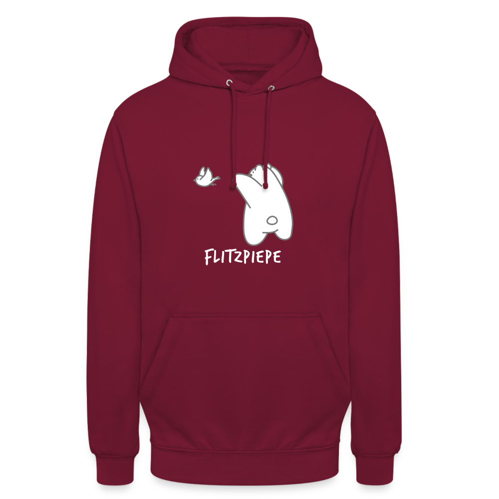 Flitzpiepe - Unisex Hoodie - Bordeaux