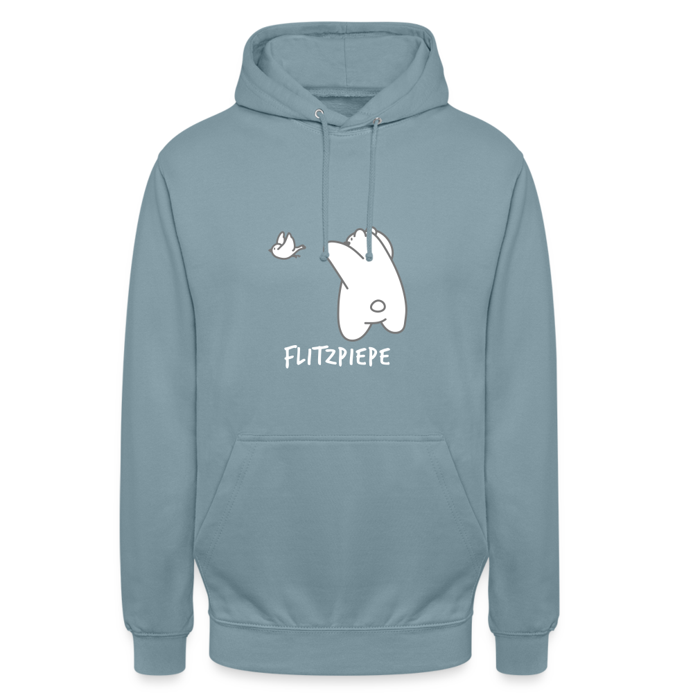 Flitzpiepe - Unisex Hoodie - Nebelblau