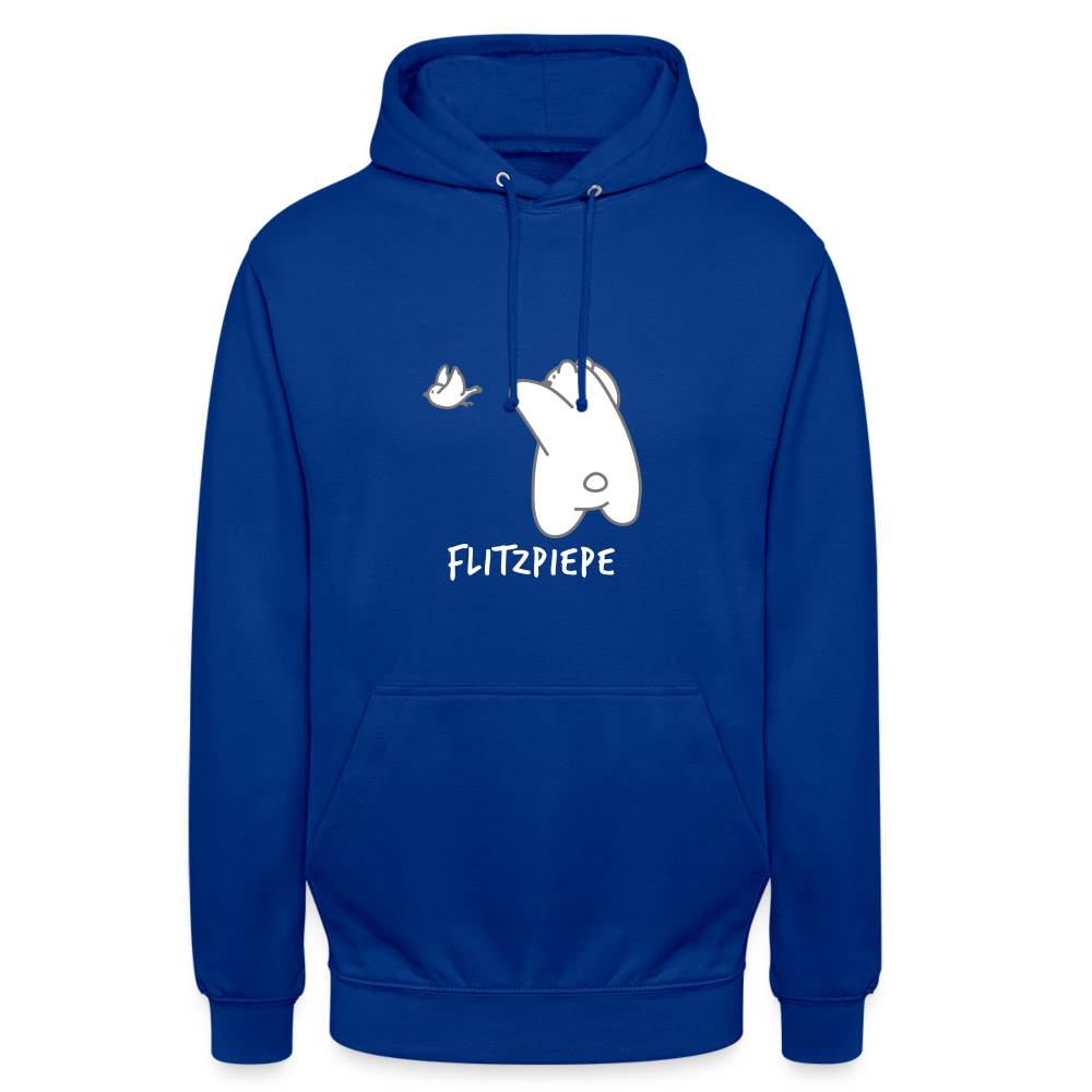 Flitzpiepe - Unisex Hoodie - Royalblau