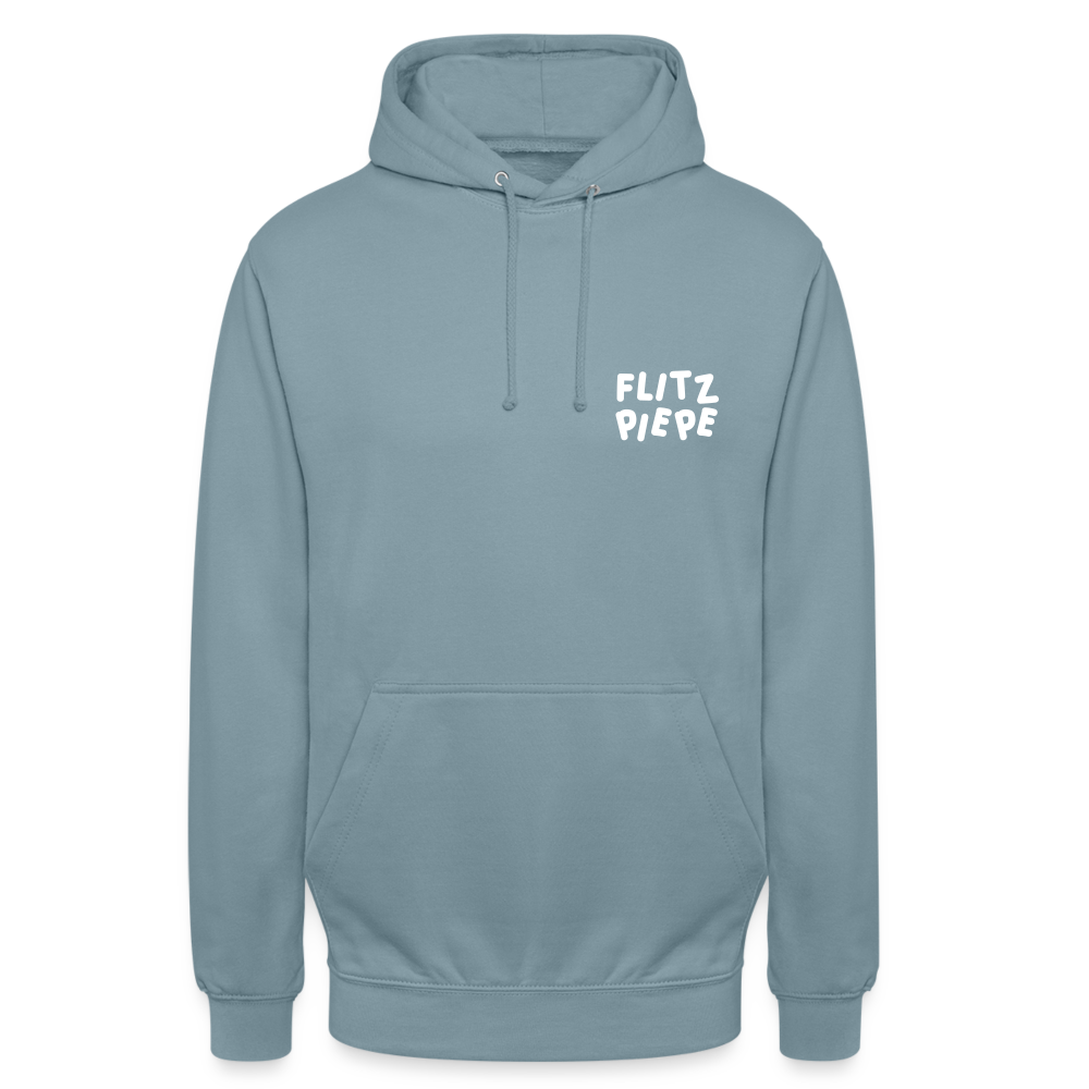 Flitzpiepe - Unisex Hoodie - Nebelblau