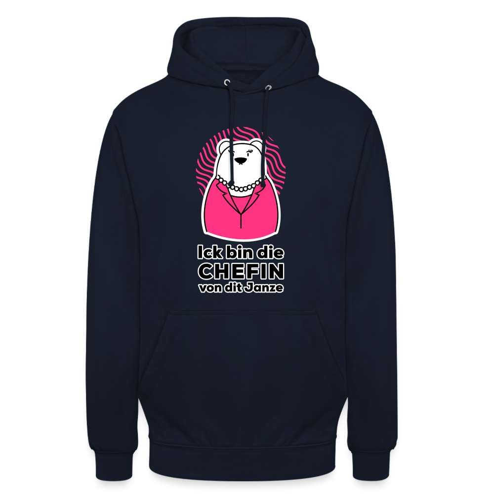 Chefin - Unisex Hoodie - Navy