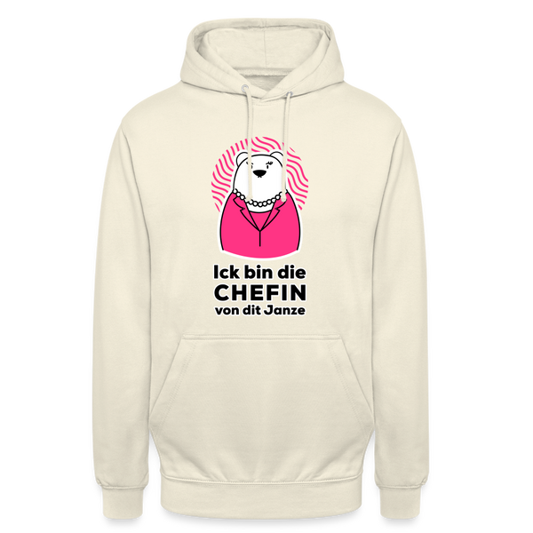 Chefin - Unisex Hoodie - Vanille-Milchshake