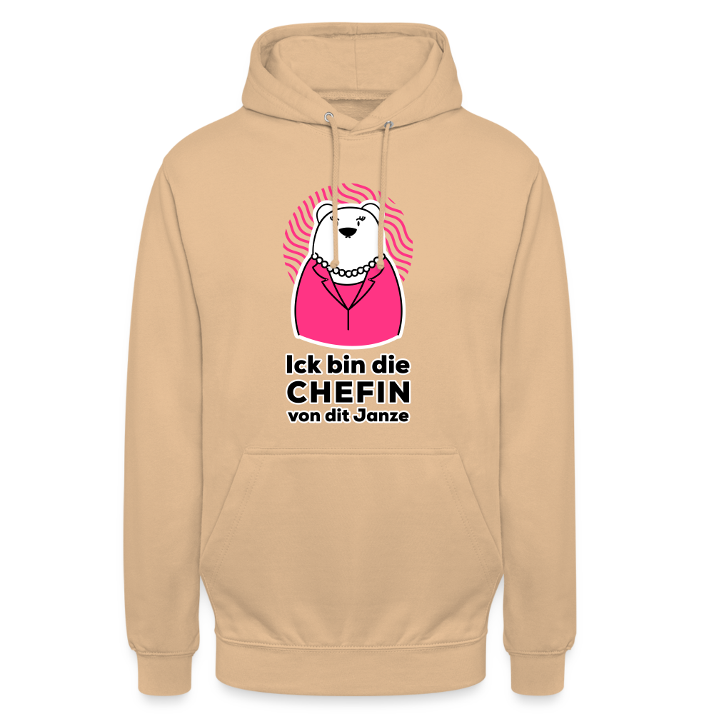 Chefin - Unisex Hoodie - Beige