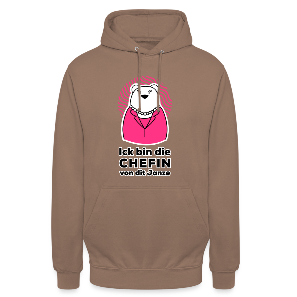 Chefin - Unisex Hoodie - Mokka