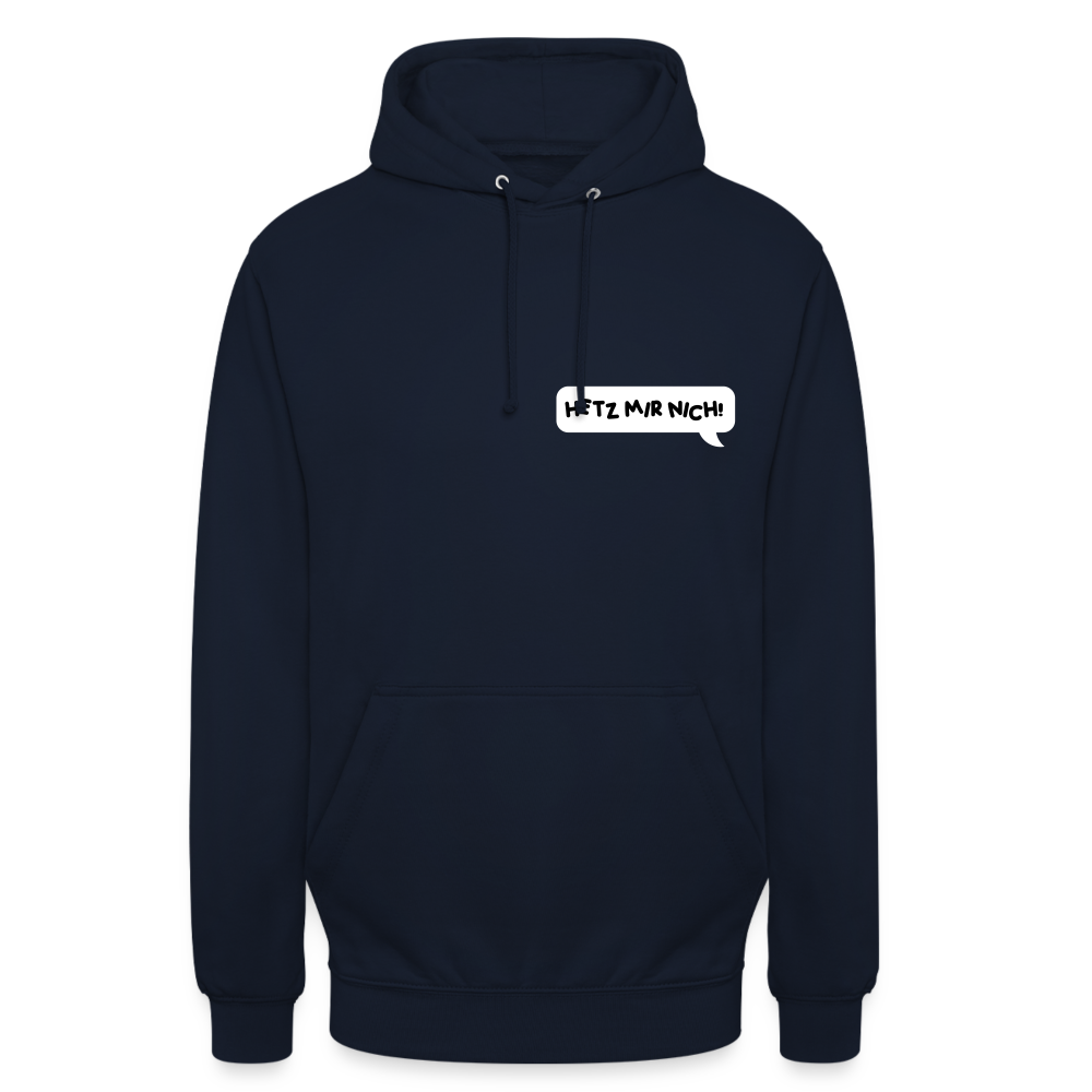 Hetz Mir Nich! - Unisex Hoodie - Navy