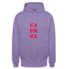 Ick bin Ick! - Unisex Hoodie - Lavendel
