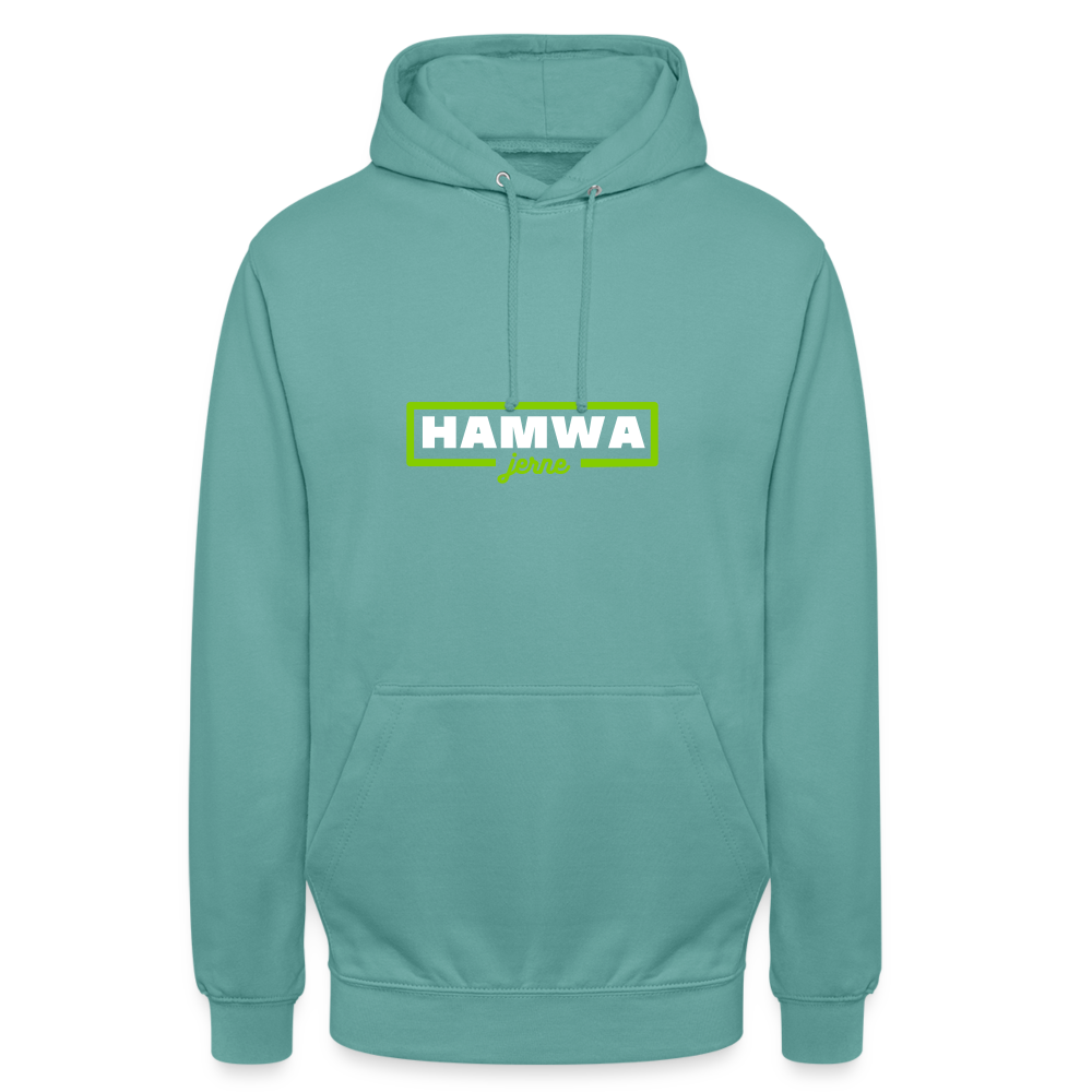 hamwa - Unisex Hoodie - Pastelltürkis