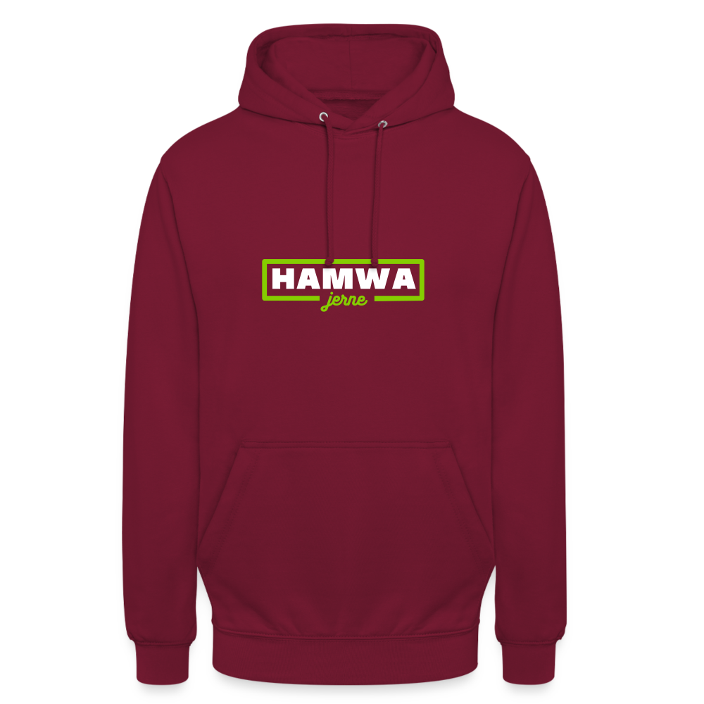 hamwa - Unisex Hoodie - Bordeaux