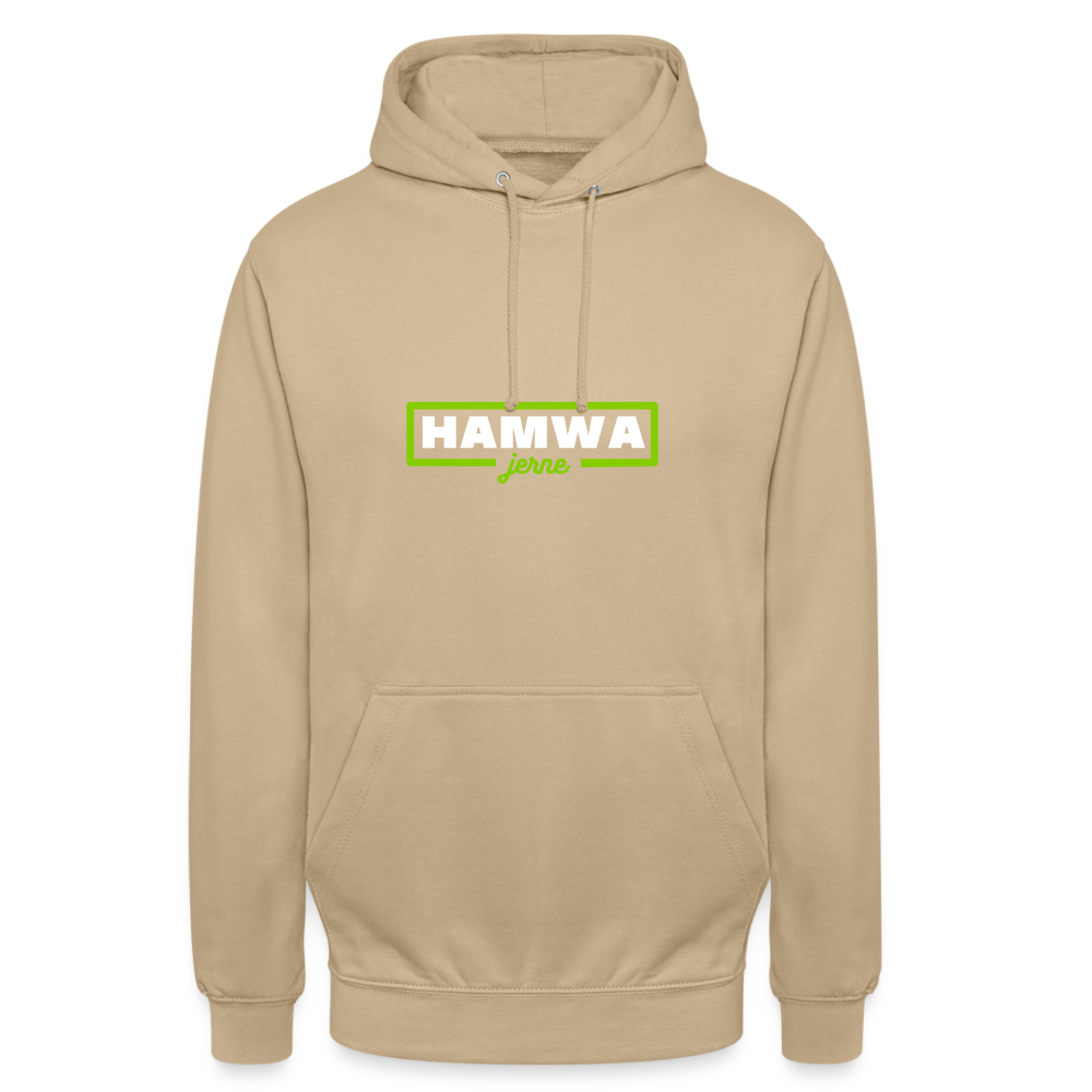 hamwa - Unisex Hoodie - Beige