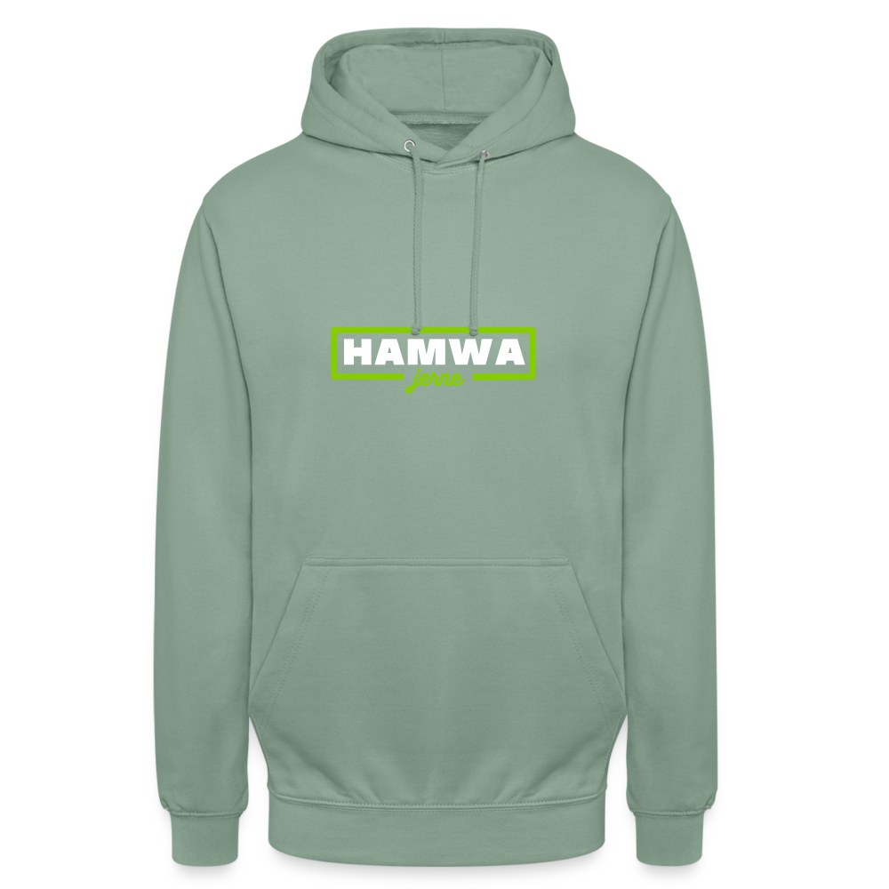 hamwa - Unisex Hoodie - Graugrün