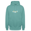 VAJISSET - Unisex Hoodie - Pastelltürkis