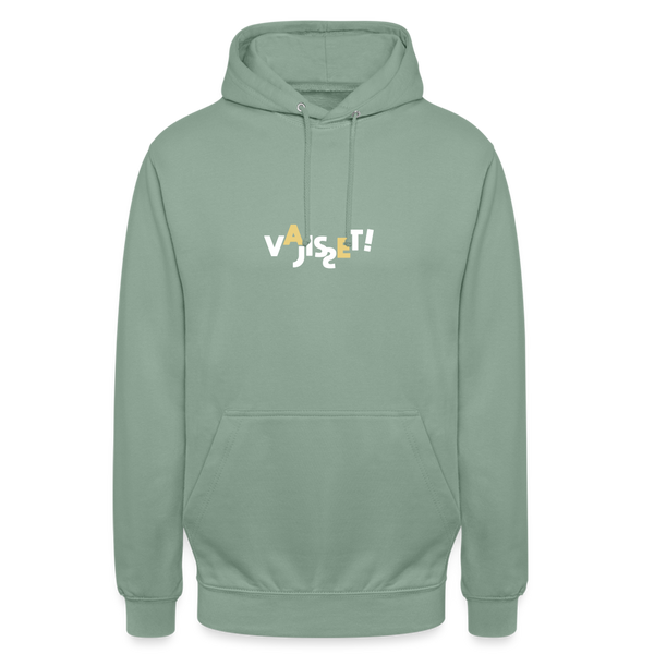VAJISSET - Unisex Hoodie - Graugrün