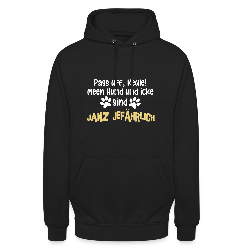 Janz Jefährlich - Unisex Hoodie - Schwarz