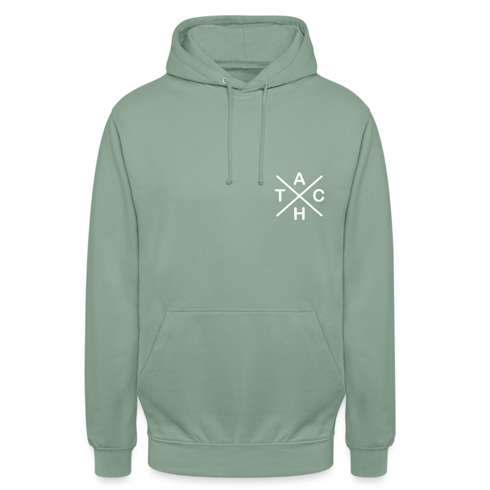 Tach X - Unisex Hoodie - Graugrün