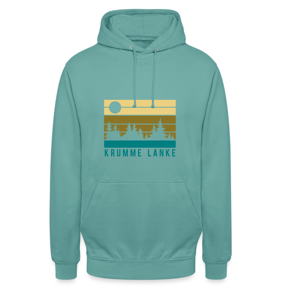 Krumme Lanke - Unisex Hoodie - Pastelltürkis
