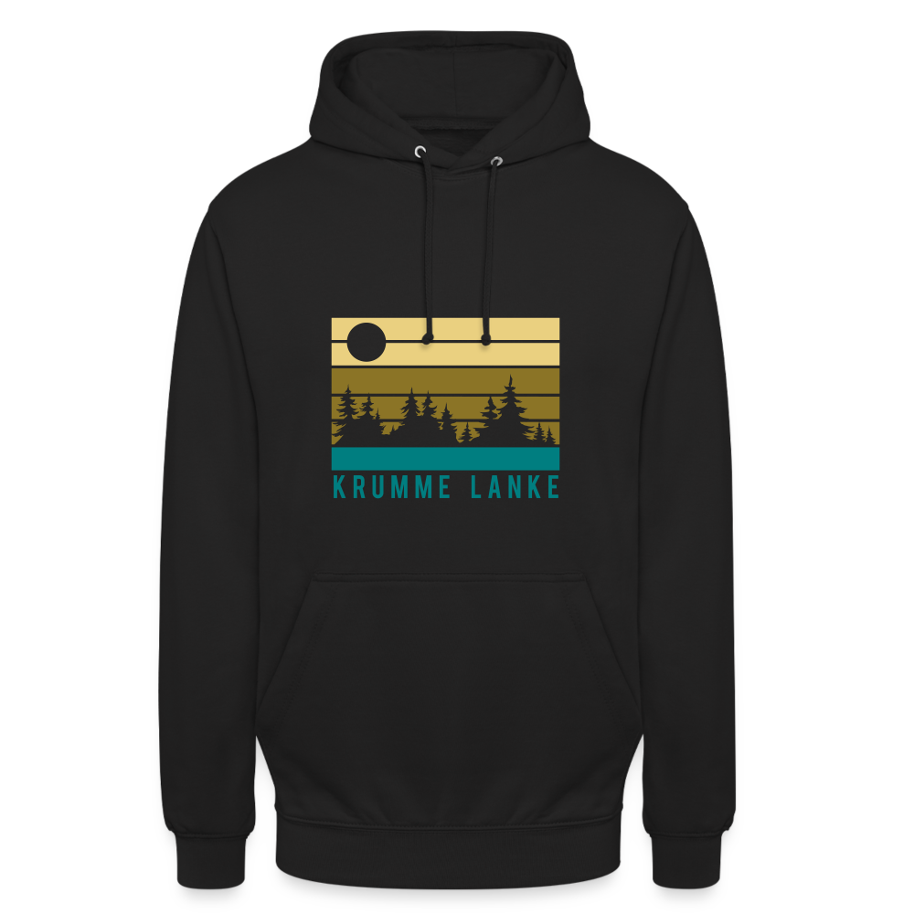 Krumme Lanke - Unisex Hoodie - Schwarz