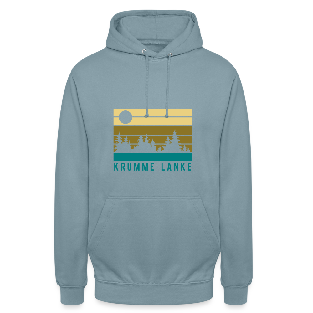 Krumme Lanke - Unisex Hoodie - Nebelblau