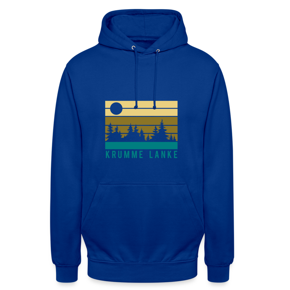 Krumme Lanke - Unisex Hoodie - Royalblau