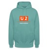 U2 Berlin - Unisex Hoodie - Pastelltürkis