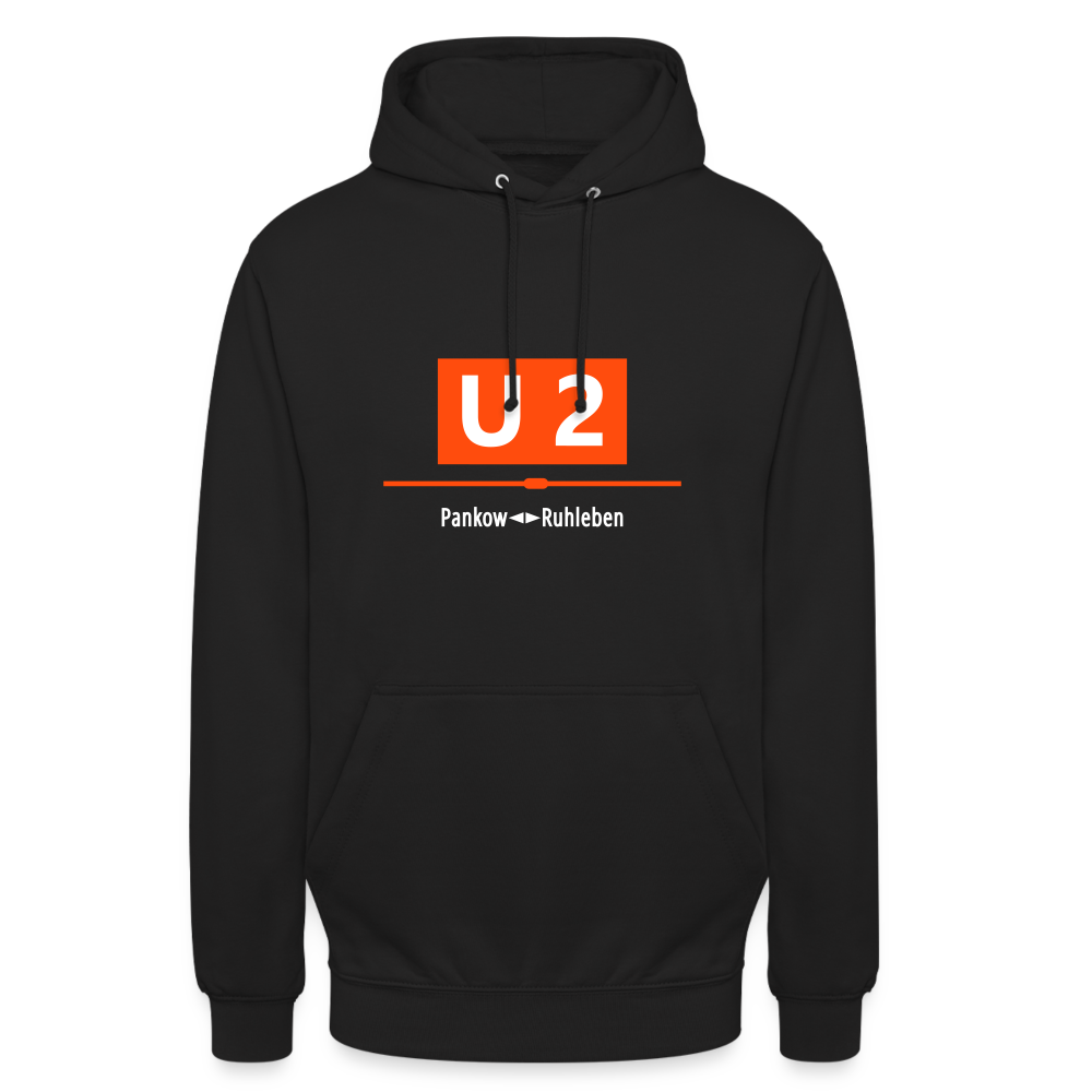 U2 Berlin - Unisex Hoodie - Schwarz