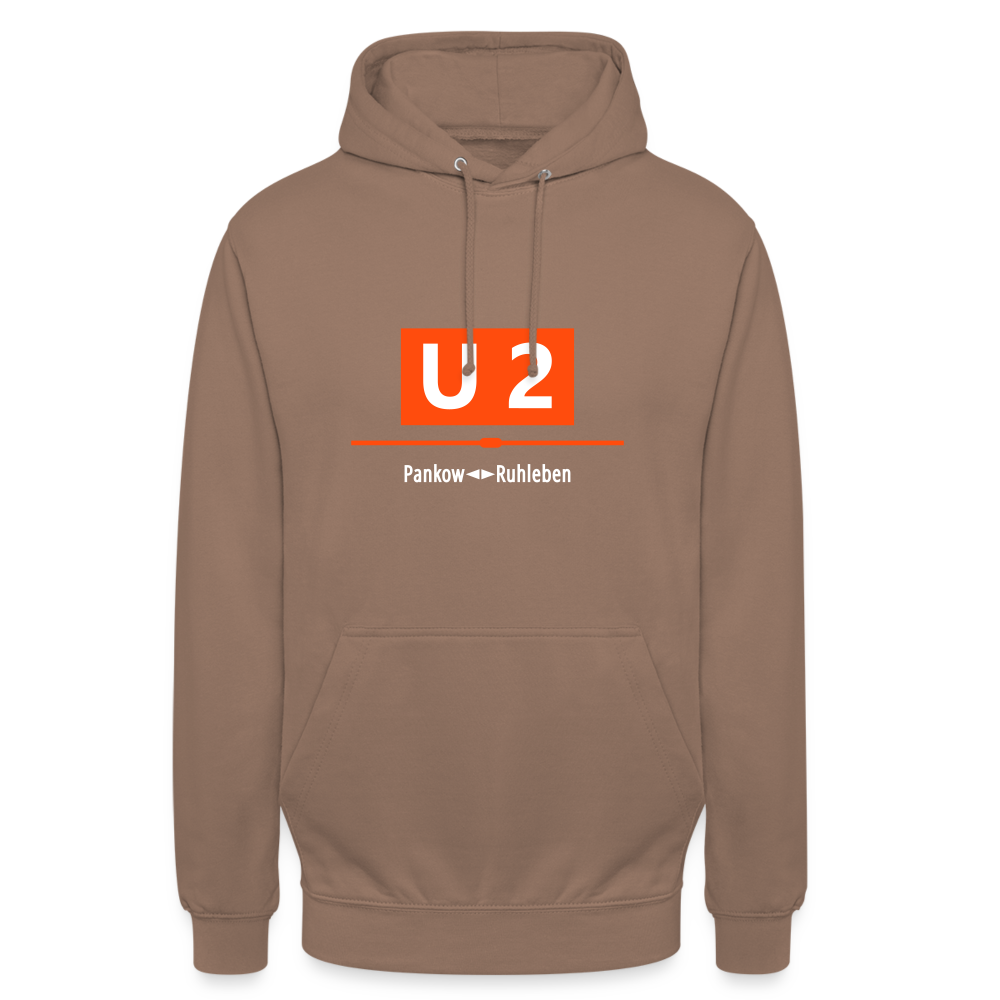 U2 Berlin - Unisex Hoodie - Mokka