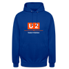 U2 Berlin - Unisex Hoodie - Royalblau
