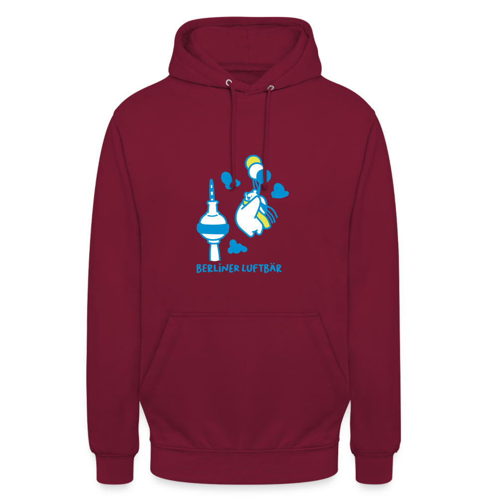 Berliner Luftbär - Unisex Hoodie - Bordeaux