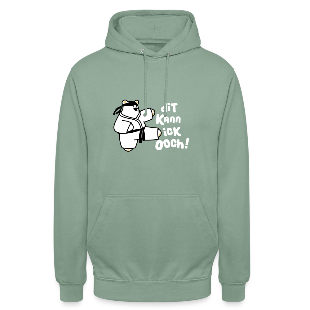 Dit kann ick ooch! - Unisex Hoodie - Graugrün