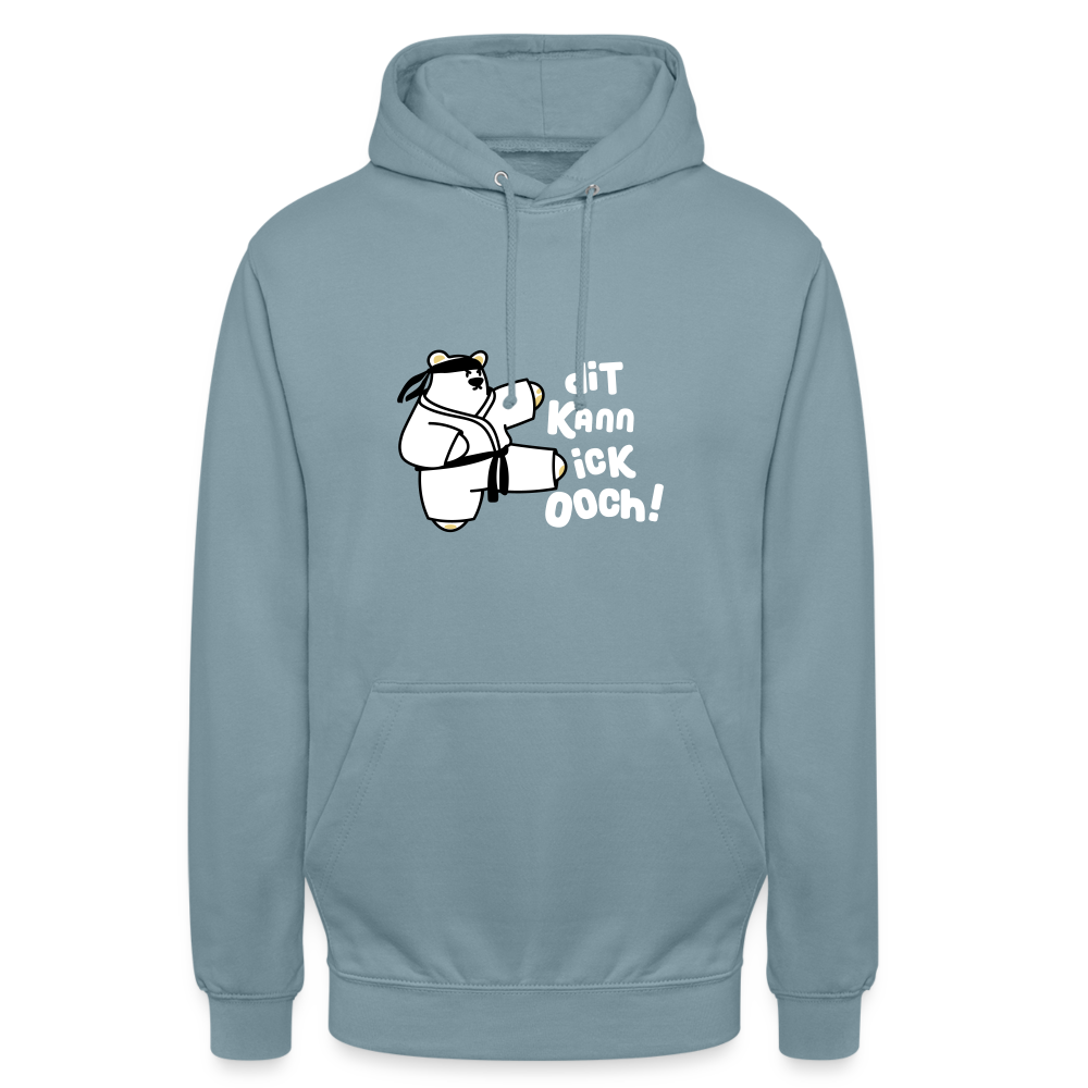 Dit kann ick ooch! - Unisex Hoodie - Nebelblau
