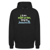 Kurz anjebunden, lang im Jedächtnis. - Unisex Hoodie - Schwarz